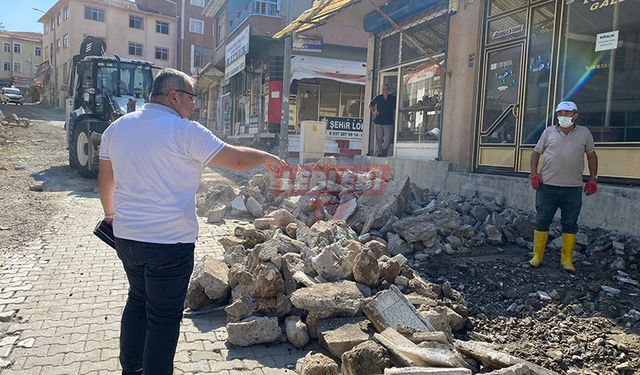 Başkan Ünlü Asfalt Hazırlıklarını Yakından İnceledi