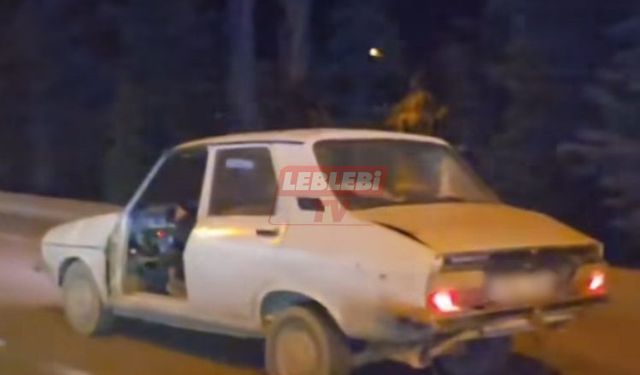 Sürücü Serinlemek İçin Kapıyı Söktü