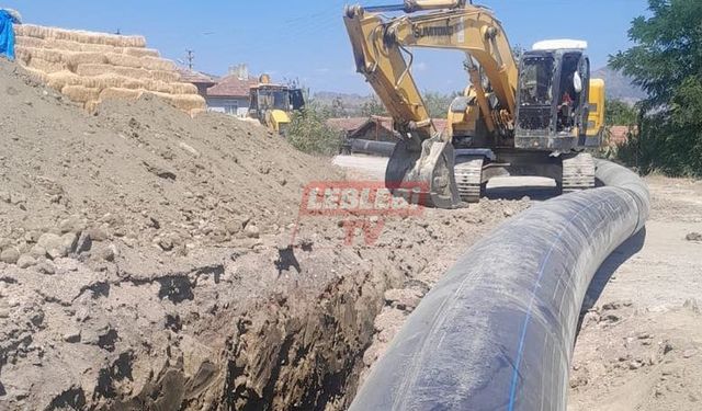 DSİ Kanal Projesi’ne Başladı: 3 Mahallede Sular Kesildi