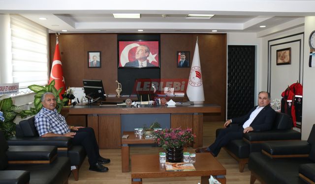 Başkan Özel’den İl Tarım Ve Orman Müdürü Taş’a Ziyaret