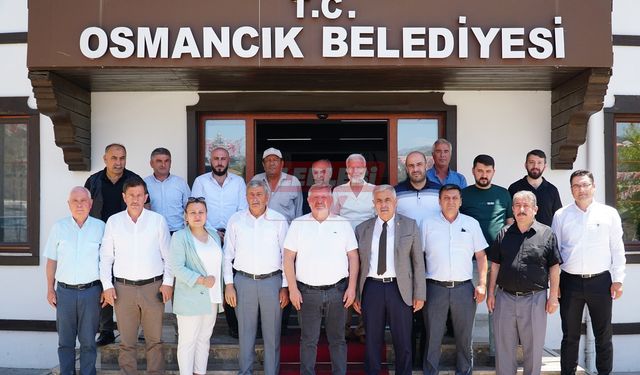 Esnaf Odaları Başkanları’ndan Başkan Gelgör’e Ziyaret