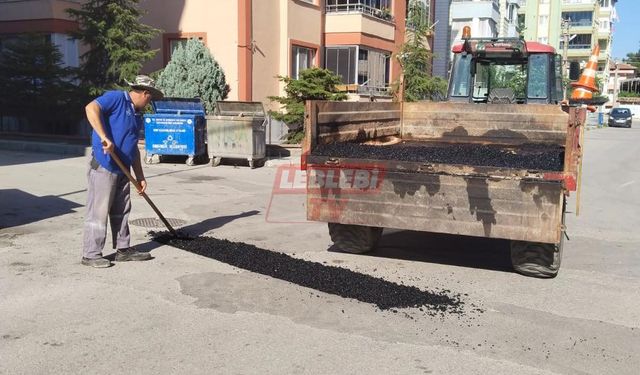 Osmancık’ta Hizmetler Yol Onarımı İle Devam