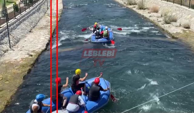 Komşuda Rafting Heyecanı