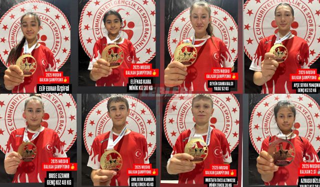 Çorumlu Sporcular Wushu’da 16 Madalya Birden Kazandı