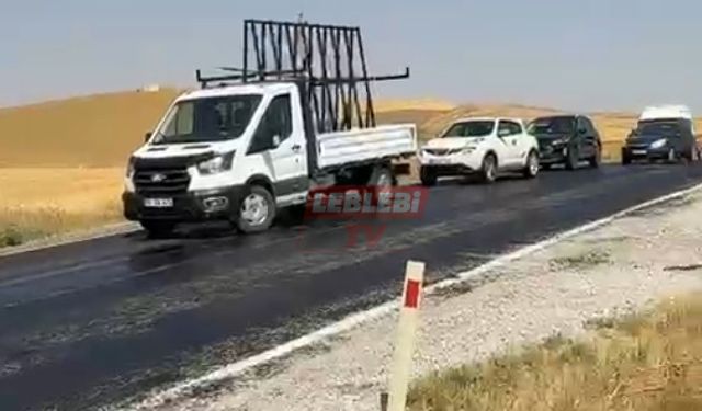 Aşırı Sıcaklara Asfalt Bile Dayanamadı