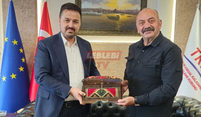 Başkan İsbir’den TKDK Başkanı Antalyalı’ya Ziyaret