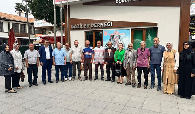 AK Parti İl Yönetiminden Gazilere Ziyaret