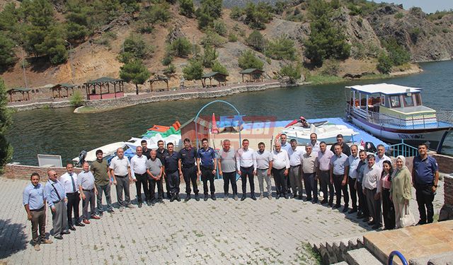 Kaymakama Altınkoz’da Veda Yemeği