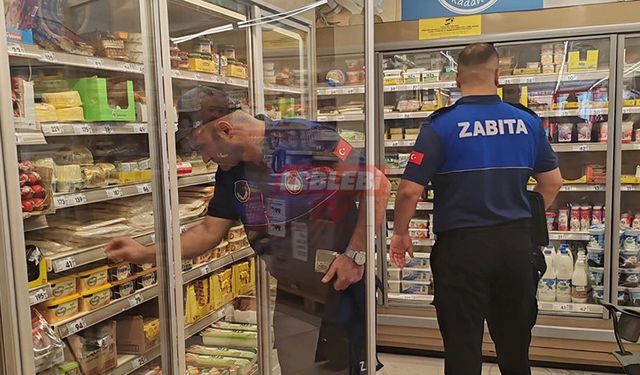 Marketlerde Hijyen Ve Tarihi Geçmiş Gıda Denetimi Yapıldı