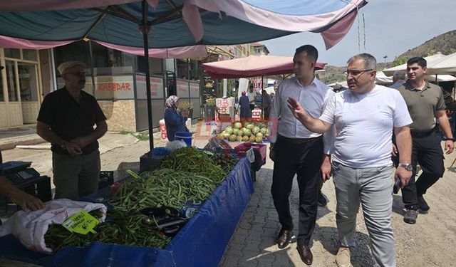 Kaymakam Koca İle Başkan Ünlü Halkı Dinledi