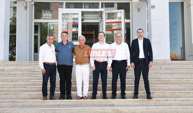 Başkan Arslan Kaman Kaymakamı Engin Tok’u Ziyaret Etti
