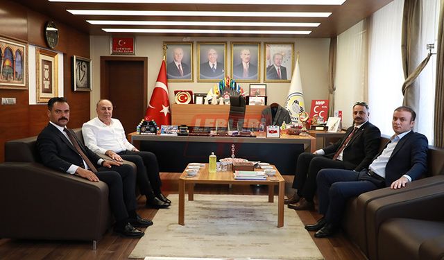 İliç Heyetinden Başkan Arslan’a Ziyaret