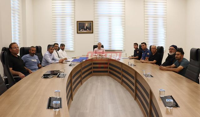 El Yapımı Patlayıcıyla Mücadele Toplantısı Yapıldı