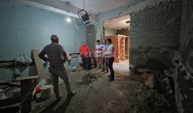 Başkan Ünlü Alt Yapı ve Onarım Çalışmalarını Denetledi