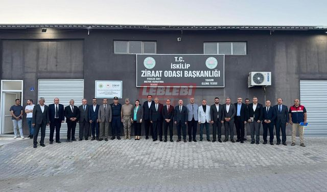 Vali Çalgan Tohum Eleme Tesisini Ziyaret Etti