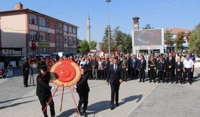 Sungurlu’da 30 Ağustos Zafer Bayramı Törenle Kutlandı