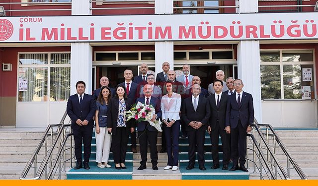 Vali Çalgan, Milli Eğitim Müdürü Çağlar’dan Brifing aldı