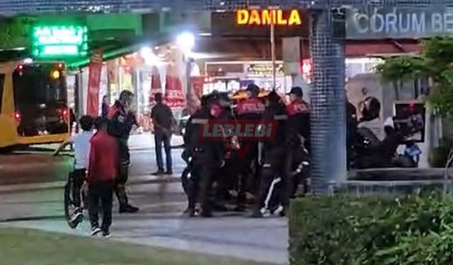 Yan Baktın Tartışmasına Polis Müdahalesi Gecikmedi