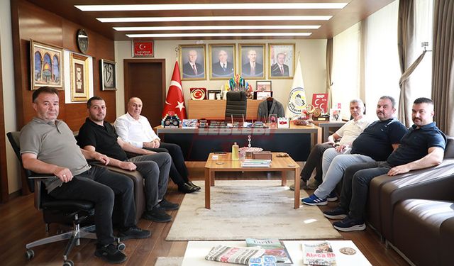 Başkan Arslan Misafirlerini Ağırladı