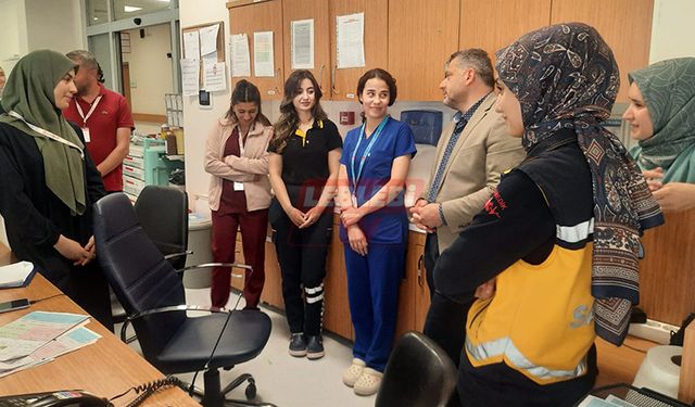 İl Sağlık Müdürü Zehir Bayat’ta Sağlık Çalışmalarını Denetledi