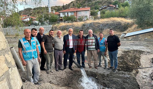 İskilip’te Yeni Bir Su Kaynağı Daha Bulundu