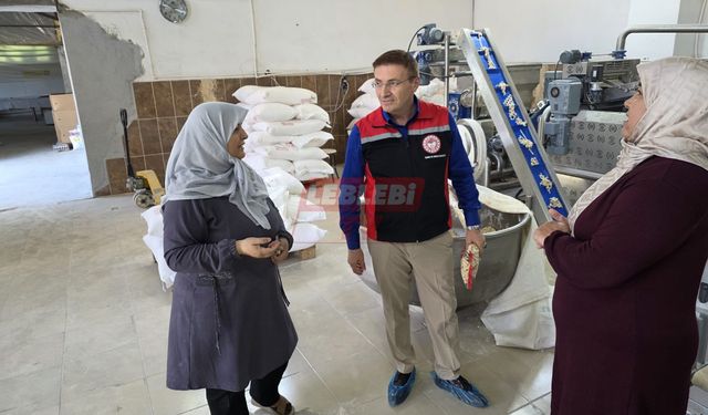 Sungurlu’da Gıda Üretim Merkezleri İncelendi