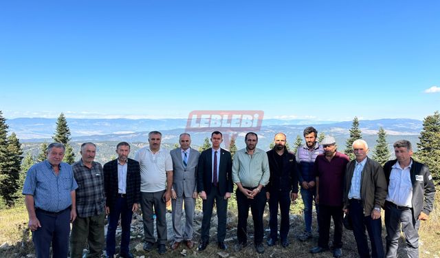 Kaymakam Yüce Ahacık’ta Talepleri Dinledi