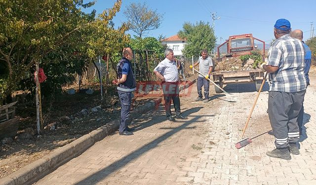 Belediye’den Sokaklarda Kilit Taşı ve Bordür Çalışması