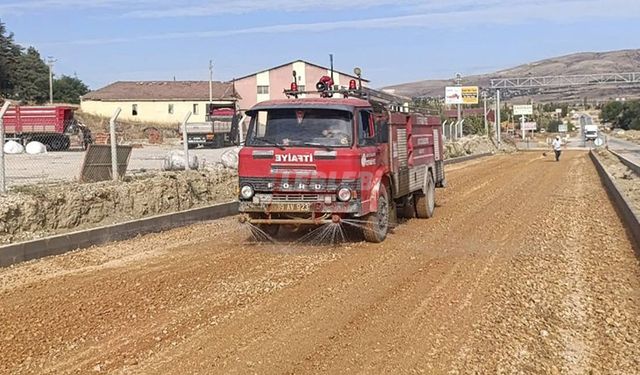 Mecitözü Belediyesi Amasya Yolu’nda Dolgu Çalışmalarına Başladı