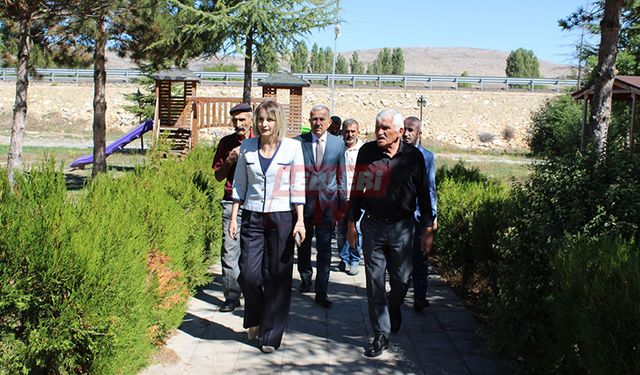 Kaymakam Nayman Elvançelebi’de Çalışmaları inceledi