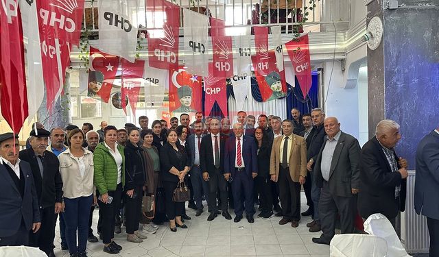 CHP’li Ahmet Bilgin Mecitözü’nde Güven Tazeledi