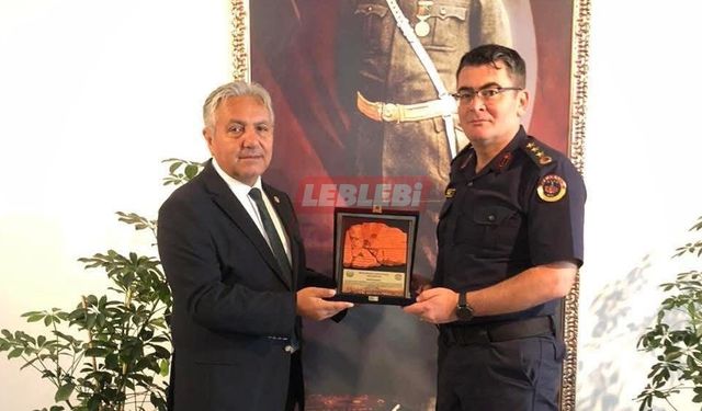 Başkan Özel’dan Jandarma Alay Komutanı Ayvaz’a Ziyaret