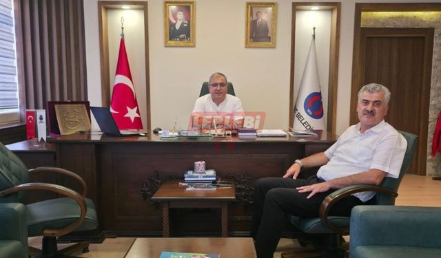 Mercan’dan Başkan Ünlü’ye Ziyaret