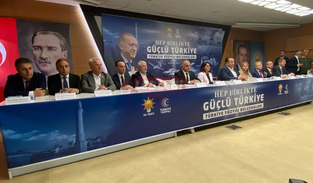 AK Parti’den Çorum’a Türkiye Yüzyılı Buluşmaları Çıkarması