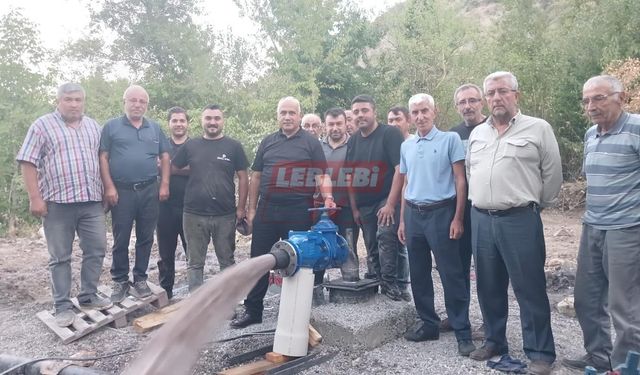 Başkan Çizikci’den İskilip Halkına Su Müjdesi