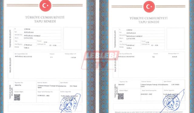 Belediye Önce Kamulaştırdı Sonra Tescilledi!