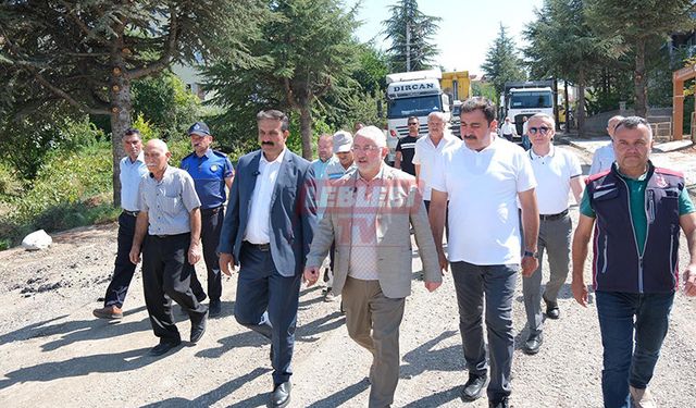 Uğurludağ’a Çorum’dan Asfalt Desteği