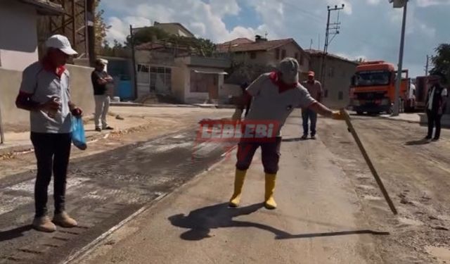 Sungurlu Belediyesi Yollarda Kendi Asfaltını Kullanmaya Başladı