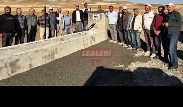 Bu Çeşmeden İnsanlar Kadar Doğadaki Canlılarda Faydalanacak