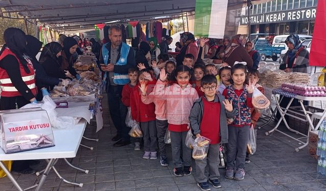 Sungurlu’da “Gazze’ye Destek” Kermesi Açıldı