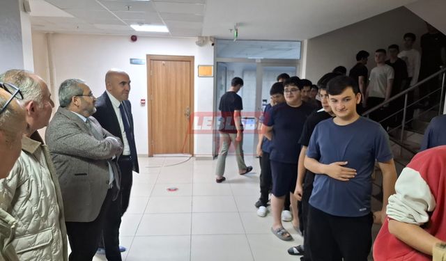 Çağlar, Pansiyonda Kalan Öğrencilerin Taleplerini Dinledi