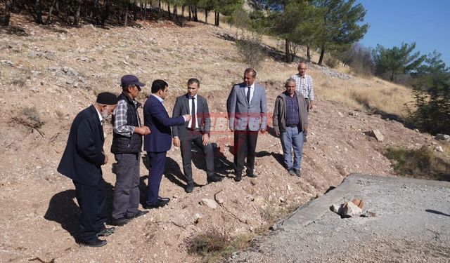 Kaymakam Duman Akören’de Yatırımları Değerlendirdi