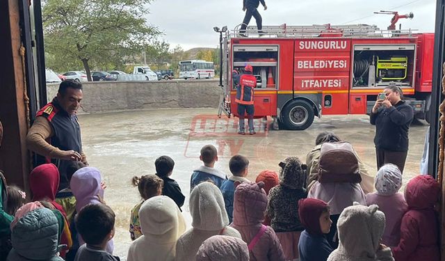 İtfaiyenin Minik Misafirleri