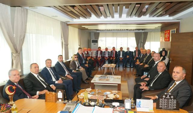 MHP Heyeti’nden Alaca Belediyesi'ne Ziyaret