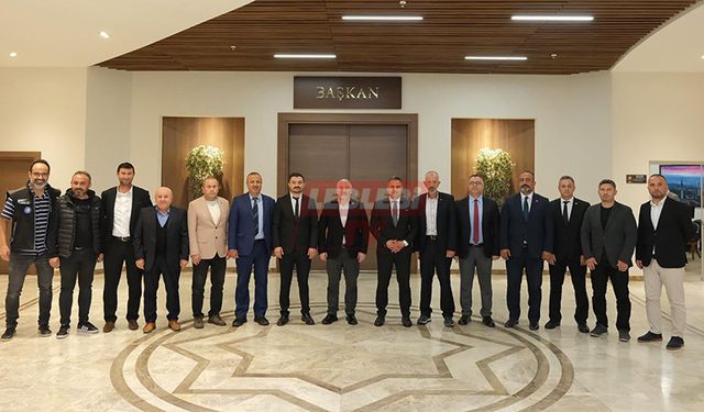 Spor Camiasından Başkan Aşgın’a Teşekkür Ziyareti