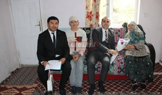 İskilip Kaymakamı Polat'tan Yaşlılara Ziyaret