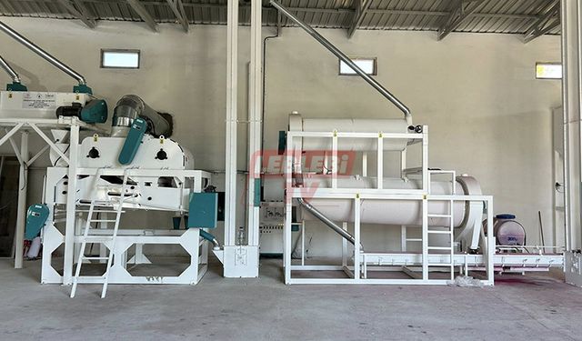 Tohum Eleme Tesisi Açıldı