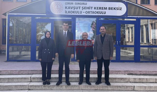 Kaymakam Köksal, Köy Okulunu Ziyaret Etti