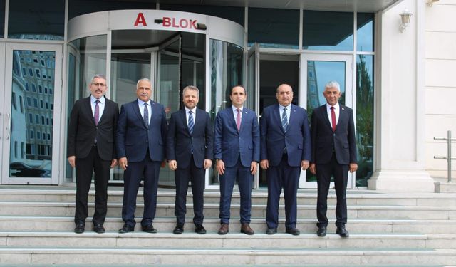 İskilip Heyeti’den Bakan Yardımcısı Zekeriya Coştu’ya Ziyaret