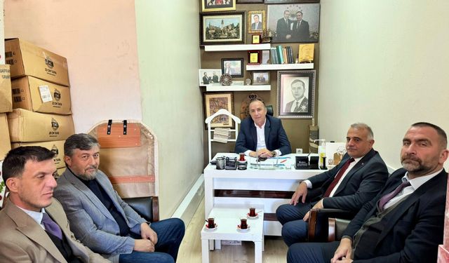 Başkan Alar’dan Önceki Dönem Milletvekili Ceylan’a Vefa Ziyareti